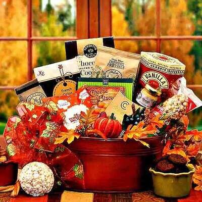Autumn and Thanksgiving Gift Baskets