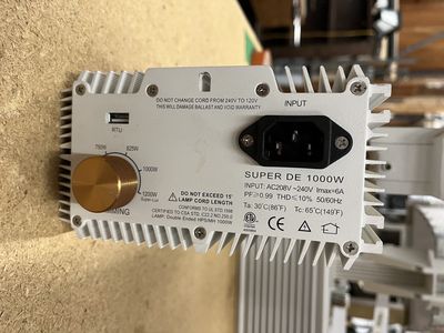 Nanolux Super DE 1000W Grow Light (208-240V)