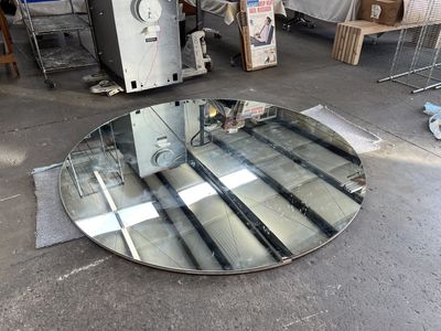 7 ft. Circle Mirror (in two parts)