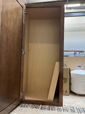 Dark Espresso Upper Cabinet [#C404]
