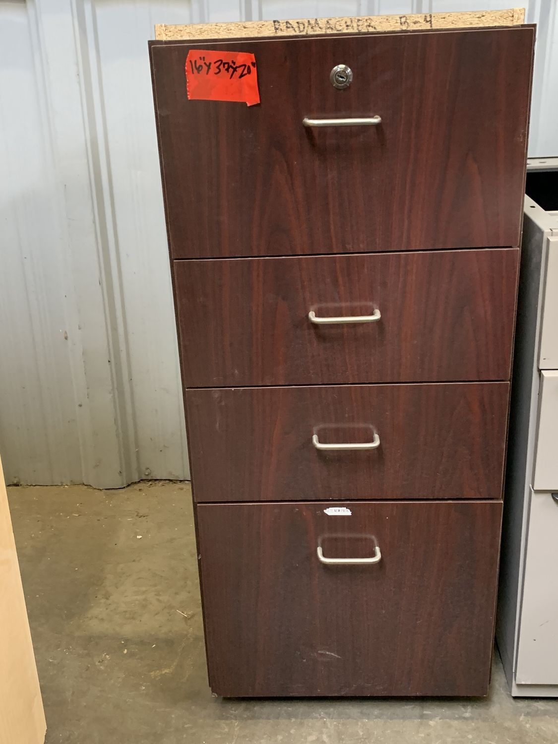 Wood Filing Cabinet
