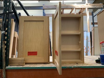 Light Almond Medicine Cabinets