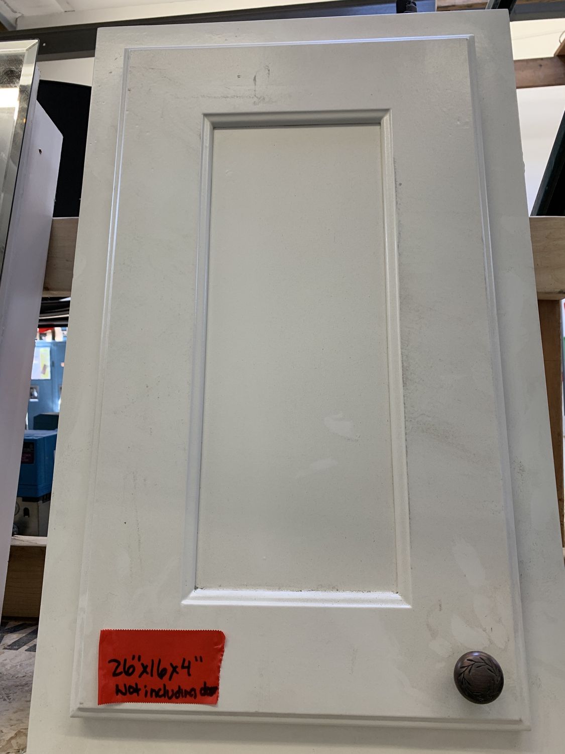 White Wooden Medicine Cabinet