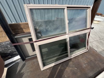 59&quot; x 71&quot; Double Hung Vinyl Window [#W901-2]