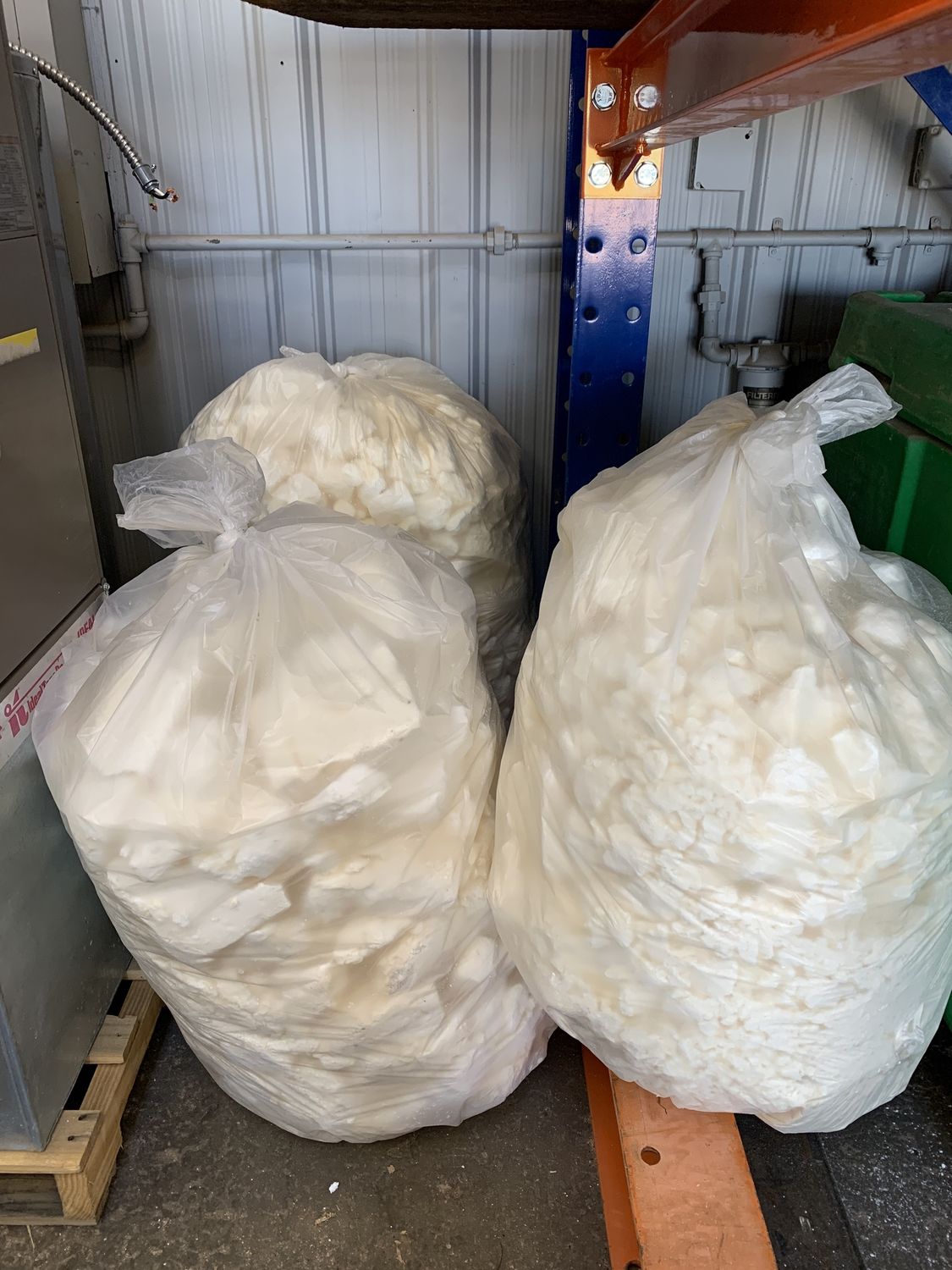 Bagged Spray-in Foam Insulation