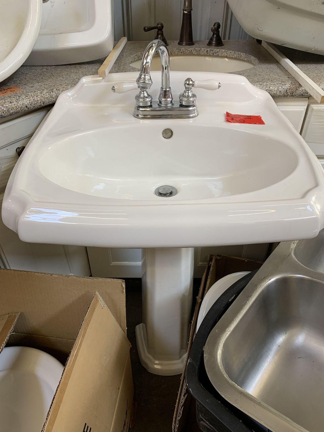 Price Pfister Pedestal Sink