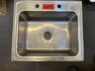 Stainless Drop In Kitchen/Utility Sink