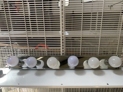 Vanity Light Fixture (Six Bulbs)