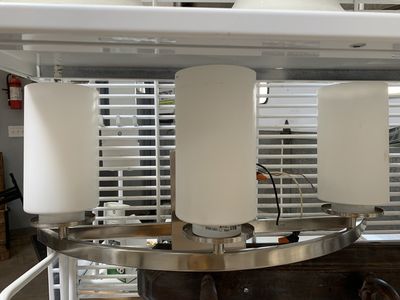 3 Light Brushed Nickel Sconce
