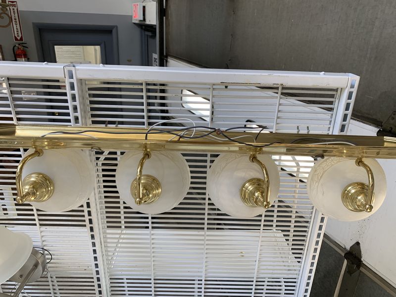 4 Light Gold Sconce