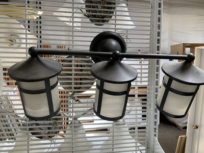3 Light Lantern Stye Sconce