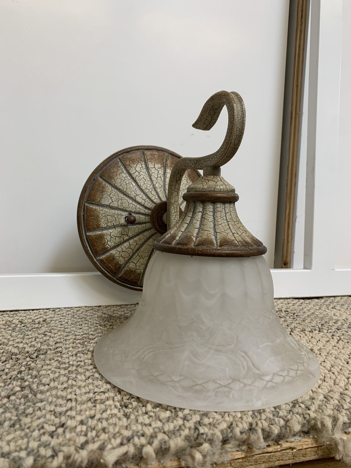 1 Light Stone Style Sconce
