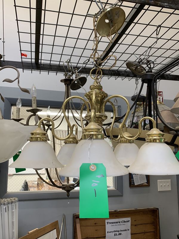 Gold Chandelier