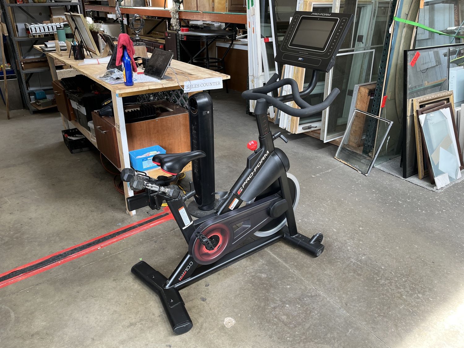 ProForm Tour de France Pro 100 Stationary Exercise Bike – With Touchscreen Display