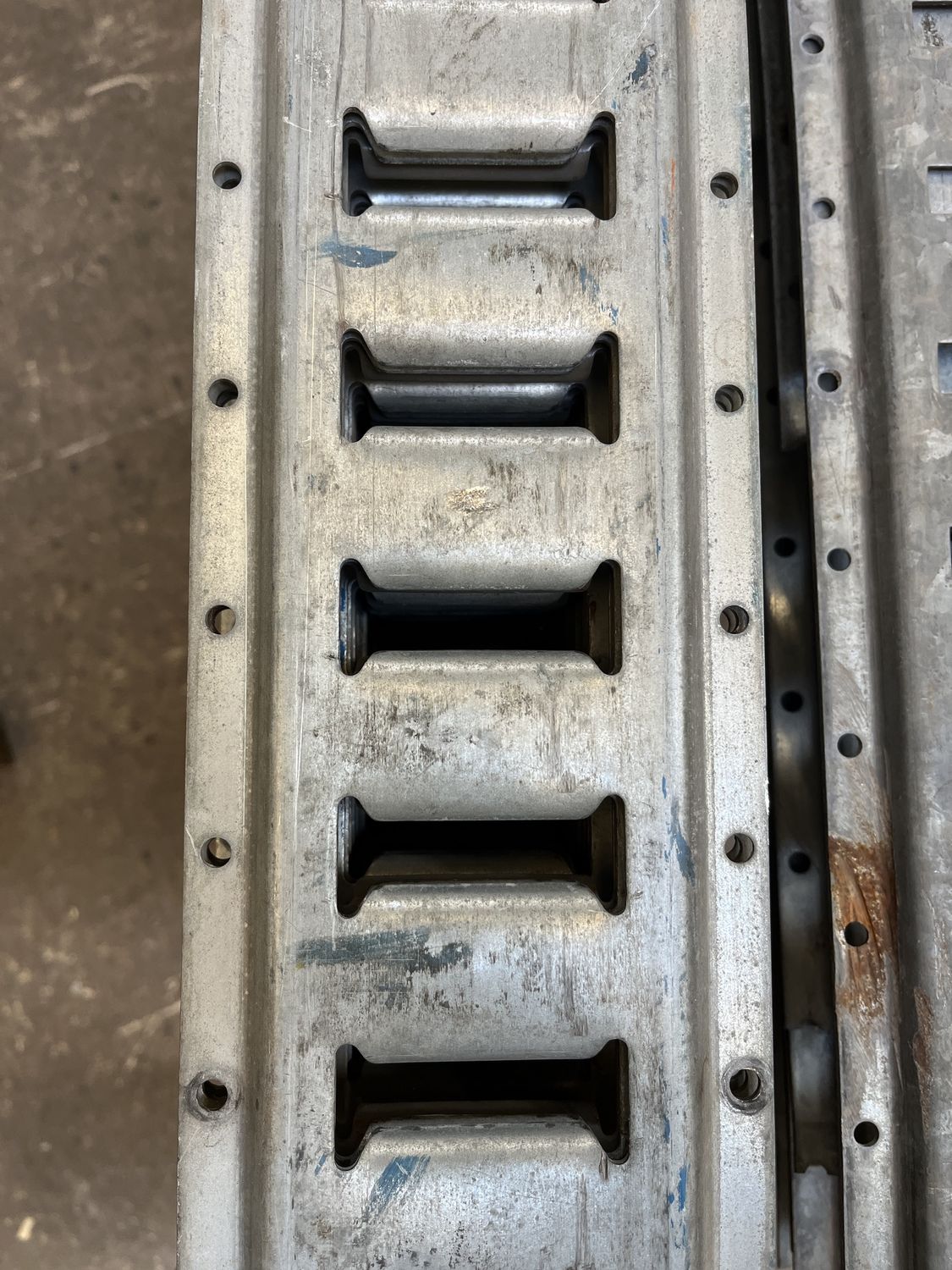 Galvanized E-Track – Horizontal Cargo Rail, Style: Kinedyne - 5ft