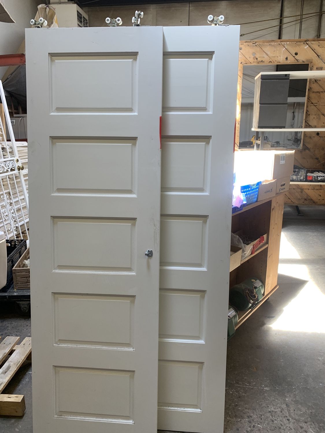 48x74 (2x 24&quot;) 5-Panel - Solid Core - Bypass  – [D610.18]