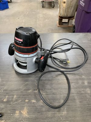 Craftsman 1¾ HP Fixed-Base Router – Model 315.175100 624.05