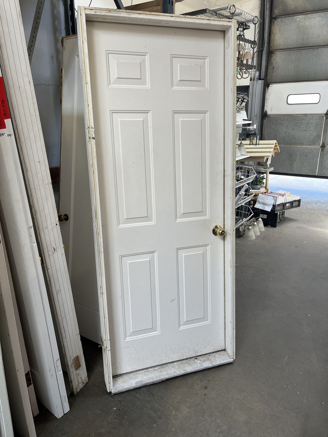 Exterior 20-Minute Rated Door 32&quot; x 80&quot; LH Swing with Frame &amp; Threshold [703.01]