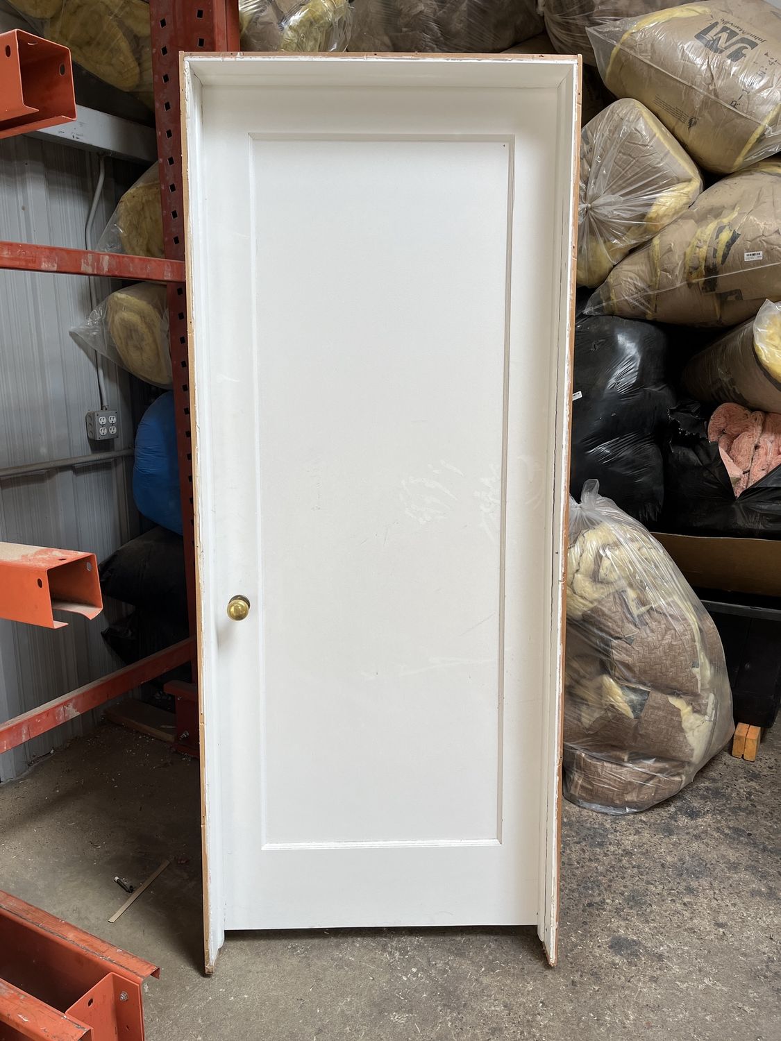 32&quot; x 80&quot; 1-Panel Solid Core Interior Door – Pre-Hung (610.14)