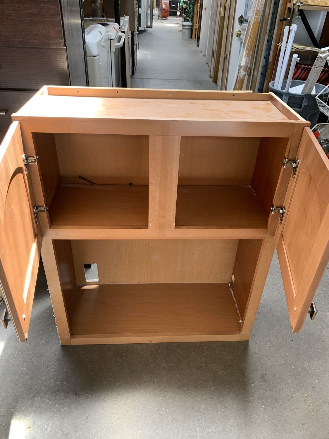 12&quot; x 30&quot; Utility Sink Base Cabinet – Arch Panel Doors 708.07