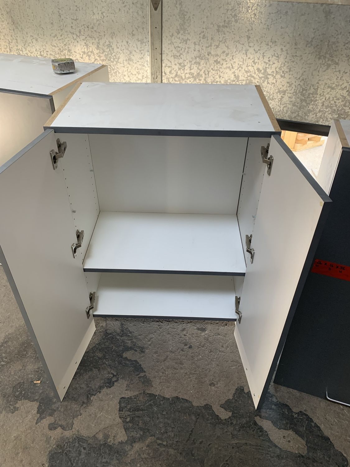 26&quot; x 16&quot; Gray Cabinet – 714.01-2
