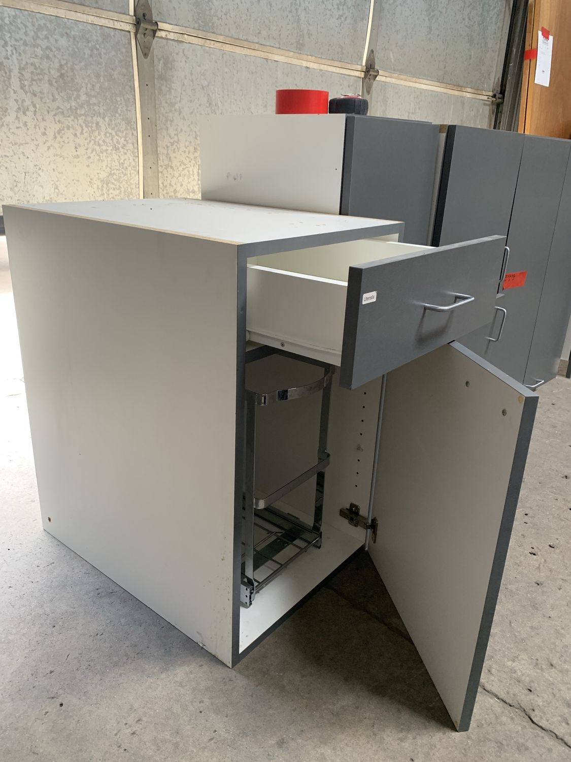 Pull-Out Trash Can Cabinet – 714.12