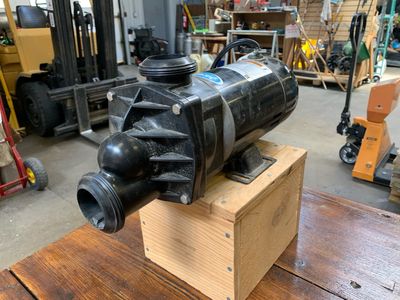 Jacuzzi Whirlpool Bath Pump – Emerson ¾ HP Motor Assembly 721.07