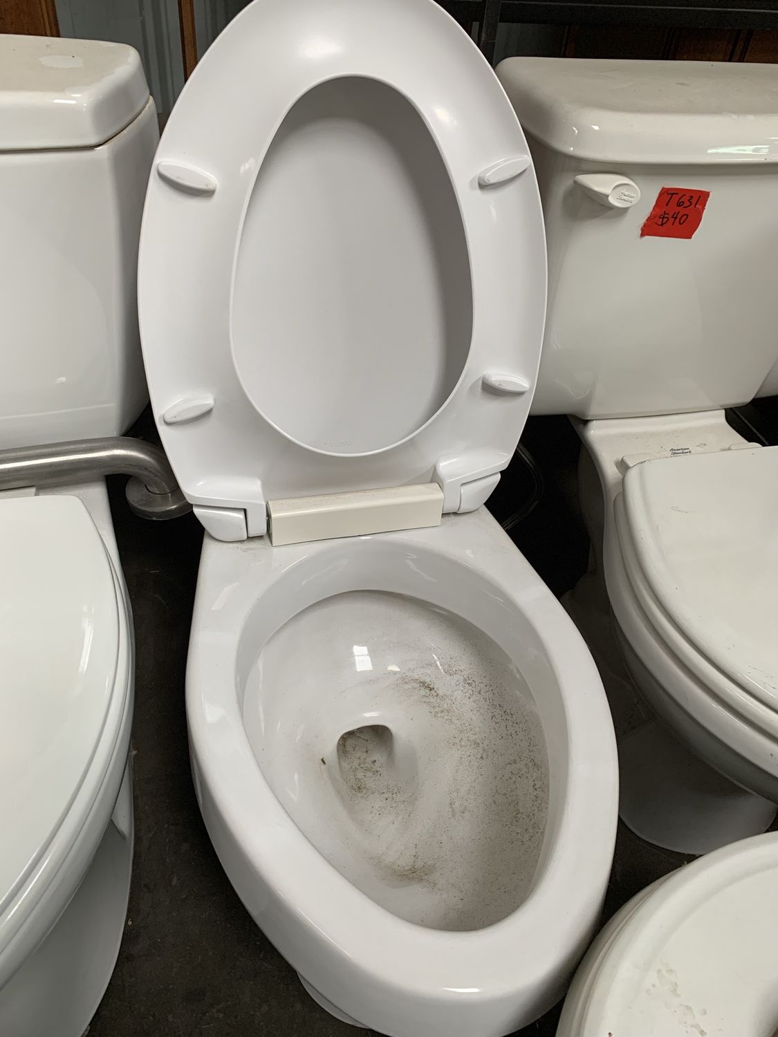 TOTO Toilet Bowl – 1.6 GPF/0.8 GPF Dual Flush, Elongated Seat 722.08