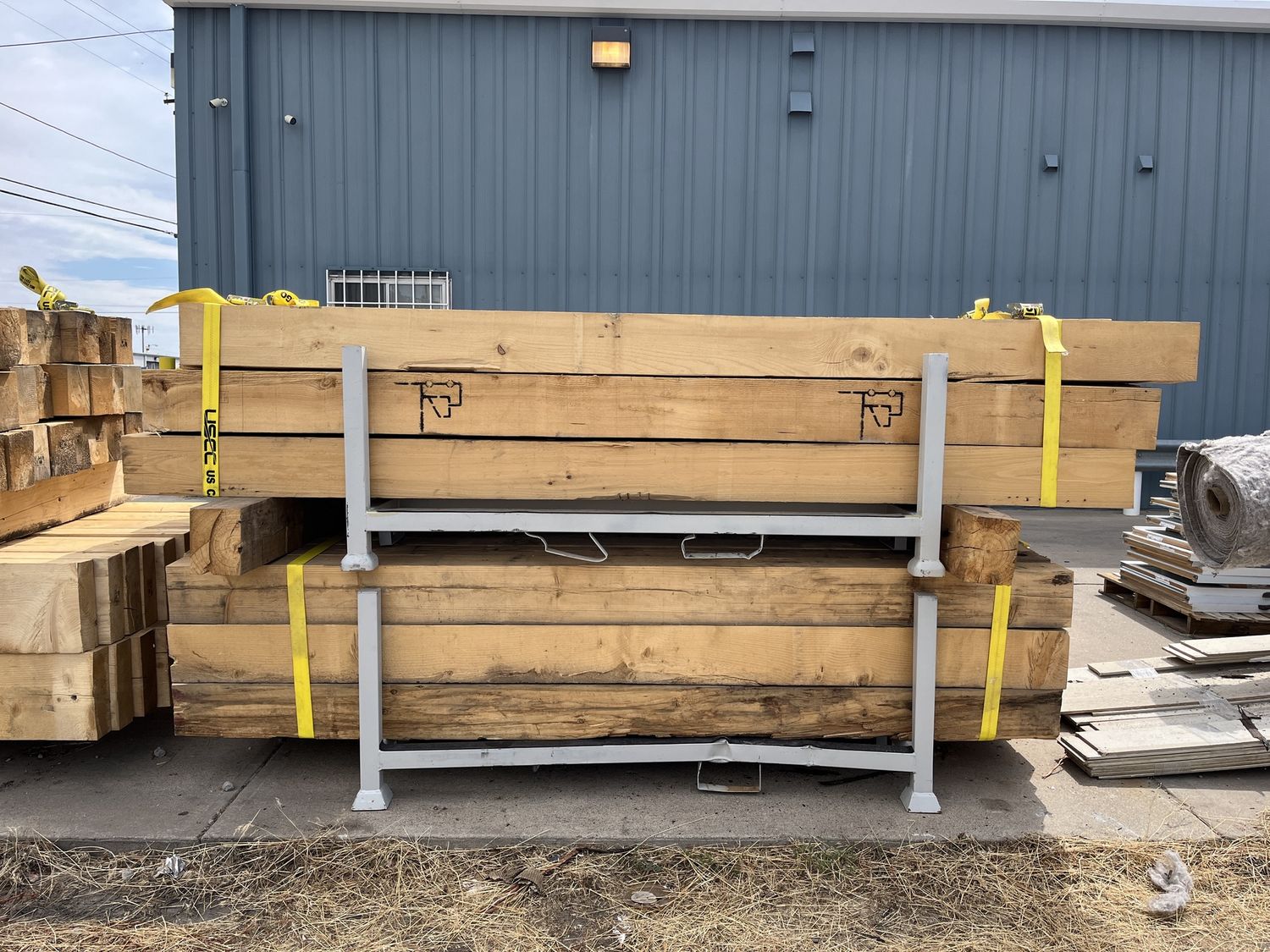 6&quot; x 8&quot; Industrial Crate Timbers