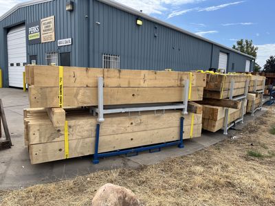 4&quot; x 12&quot; Industrial Crate Timbers – 11&#39; Length