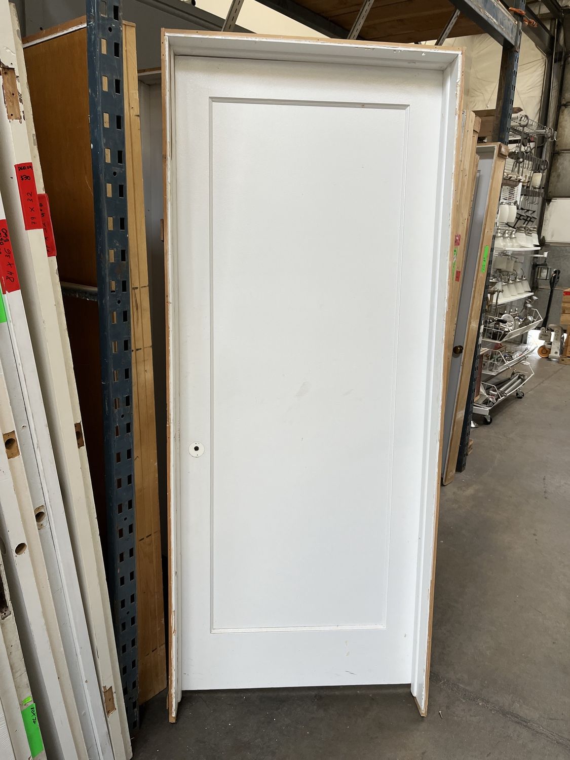 32x80 1-Panel Prehung Interior Door [802.04]
