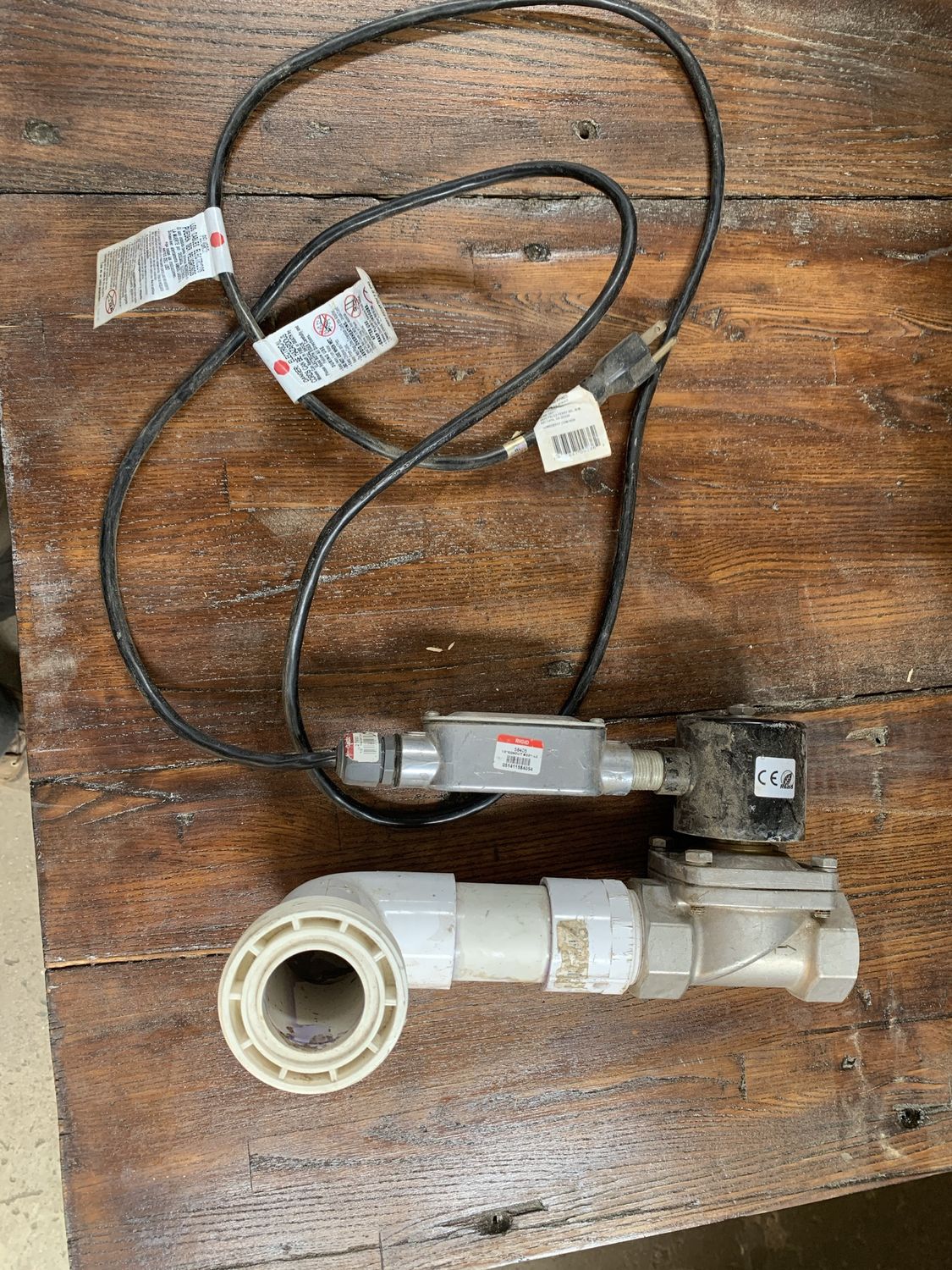 Stainless Steel c with Corded Power Connector 728.07
