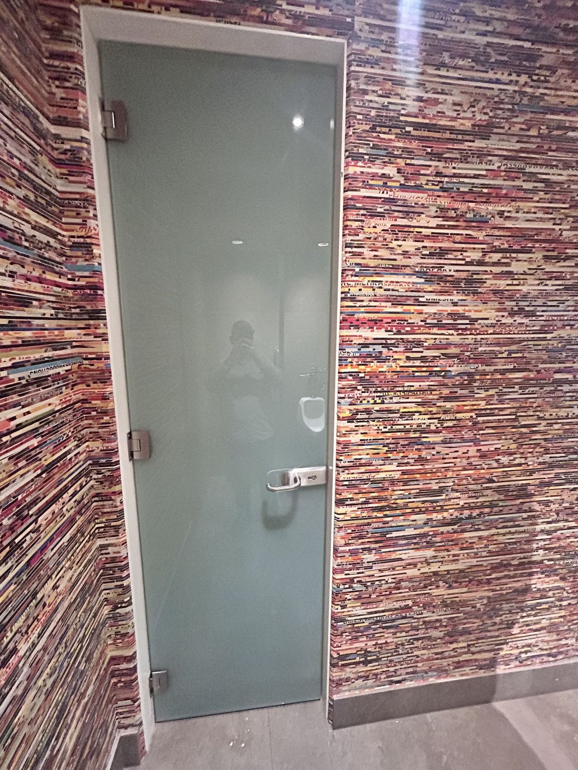 Frosted Glass Commercial Door [809.62]