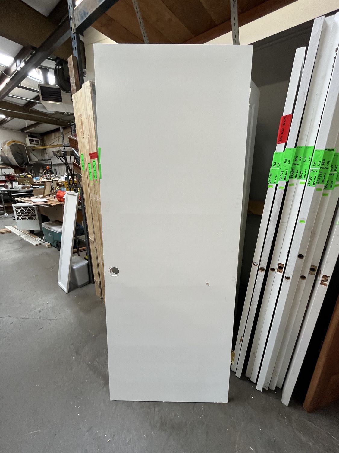 Flush Hollow Core Interior Daoor 30x79 RHS [809.02]