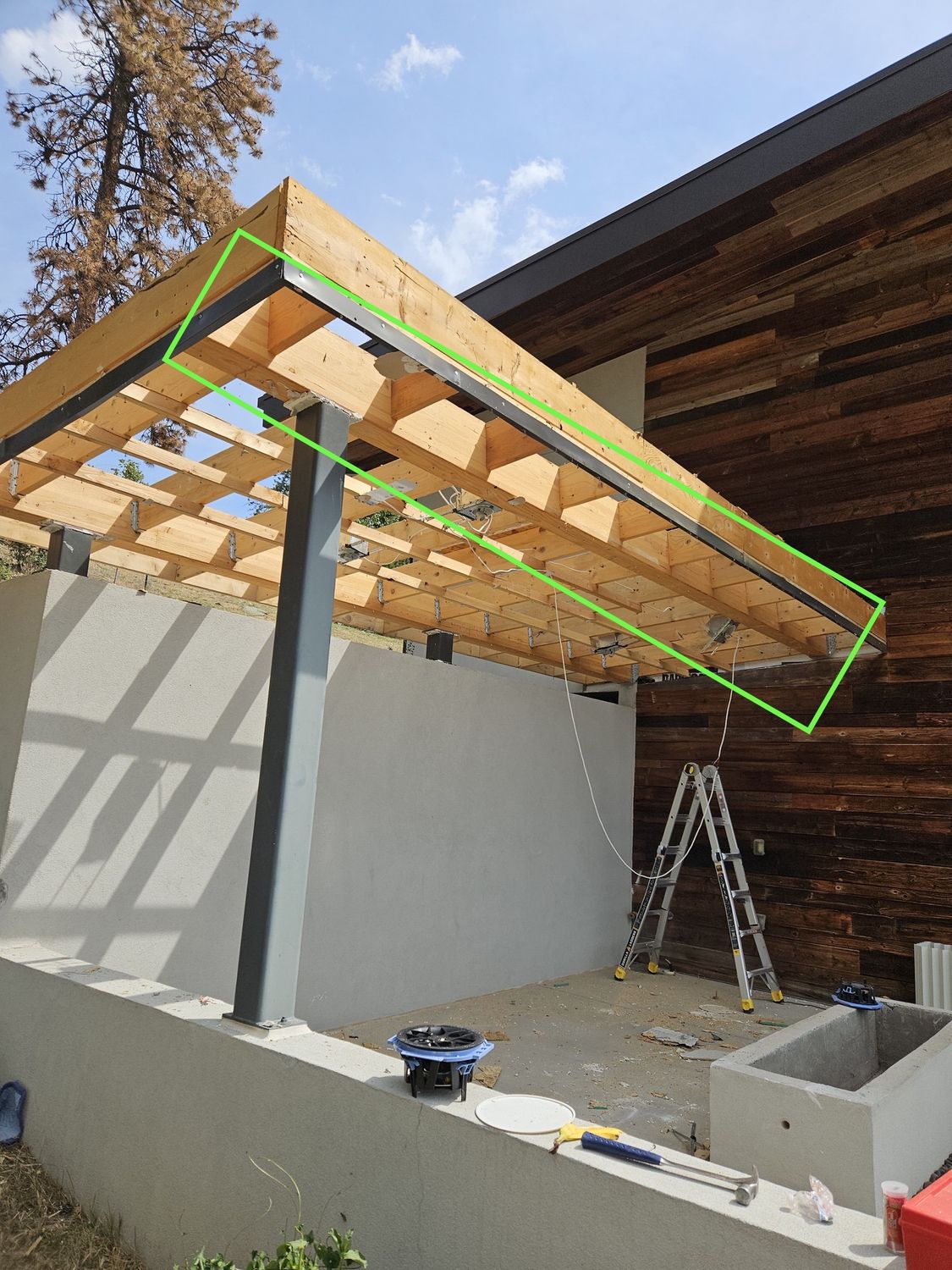Structural Glulam Beam 6x12x19’4” Laminated Wood [816.01]