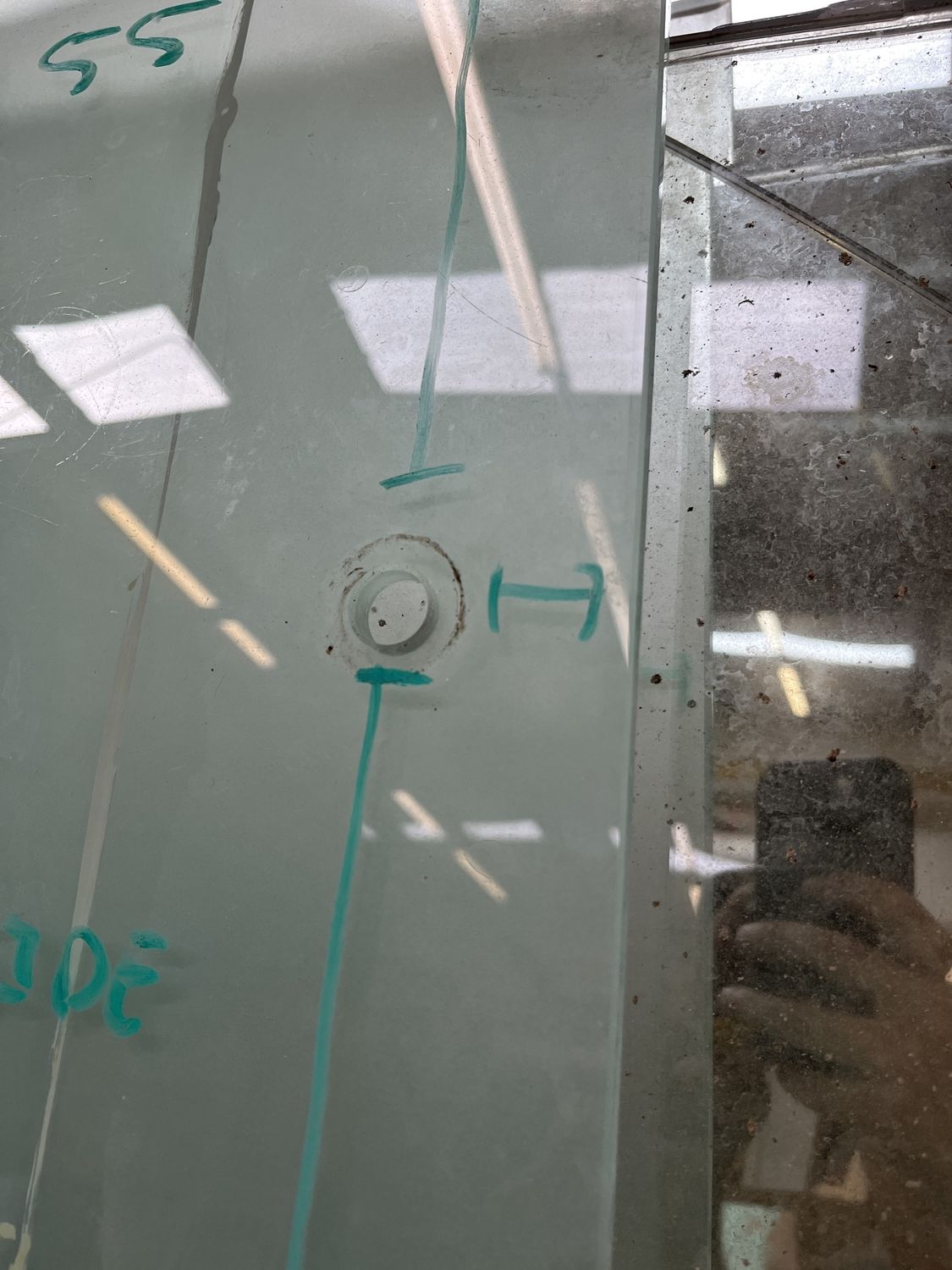 Frosted Glass Panel – 16 in x 82 ¼ in [814.11]