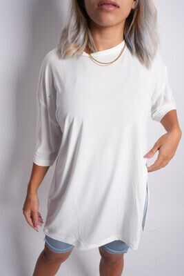 White Oversized shirts