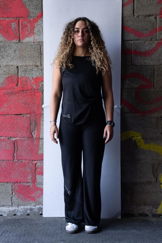 Evolving Black Essential Flare pants