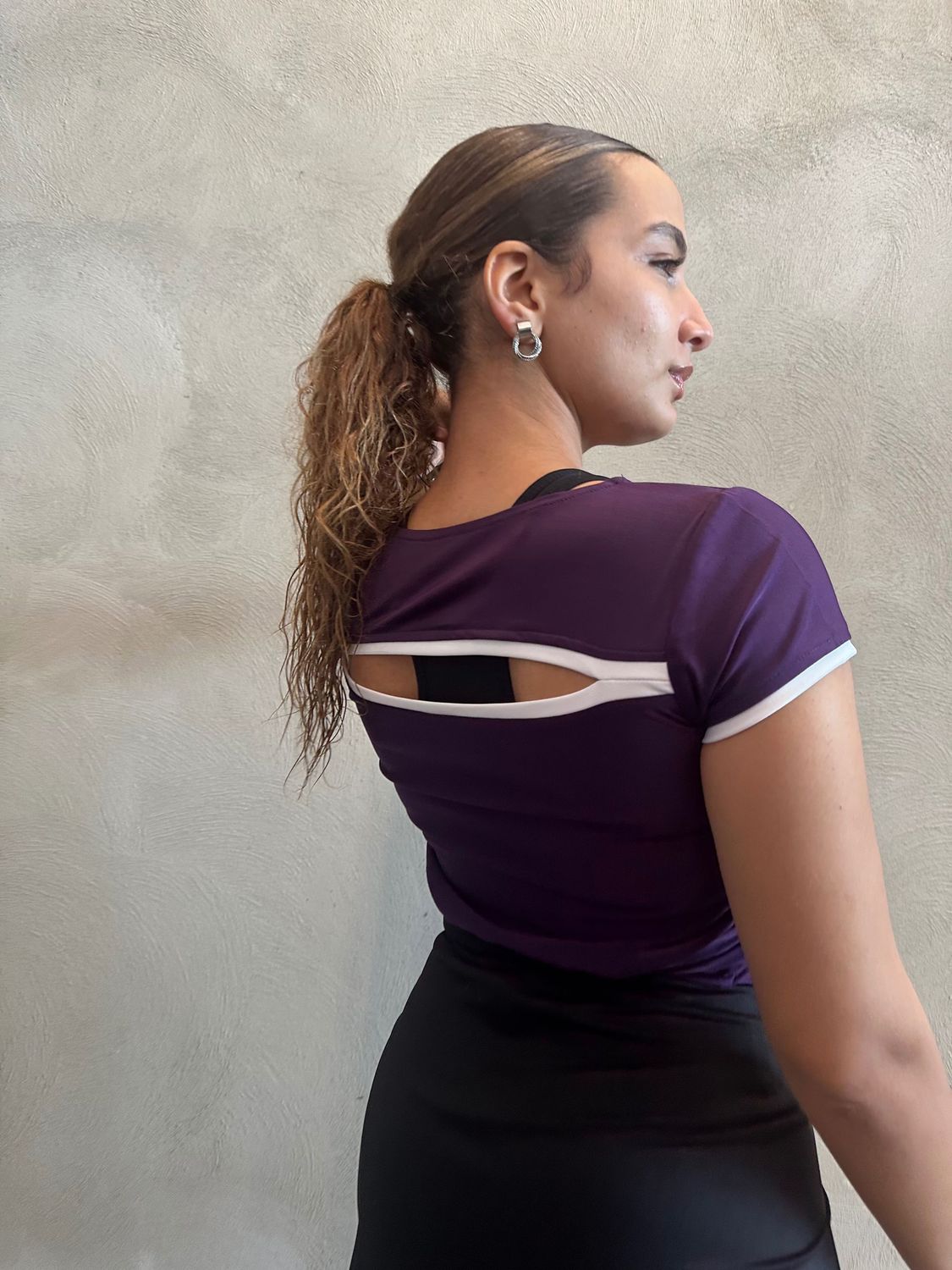 notsobasic grape violet top