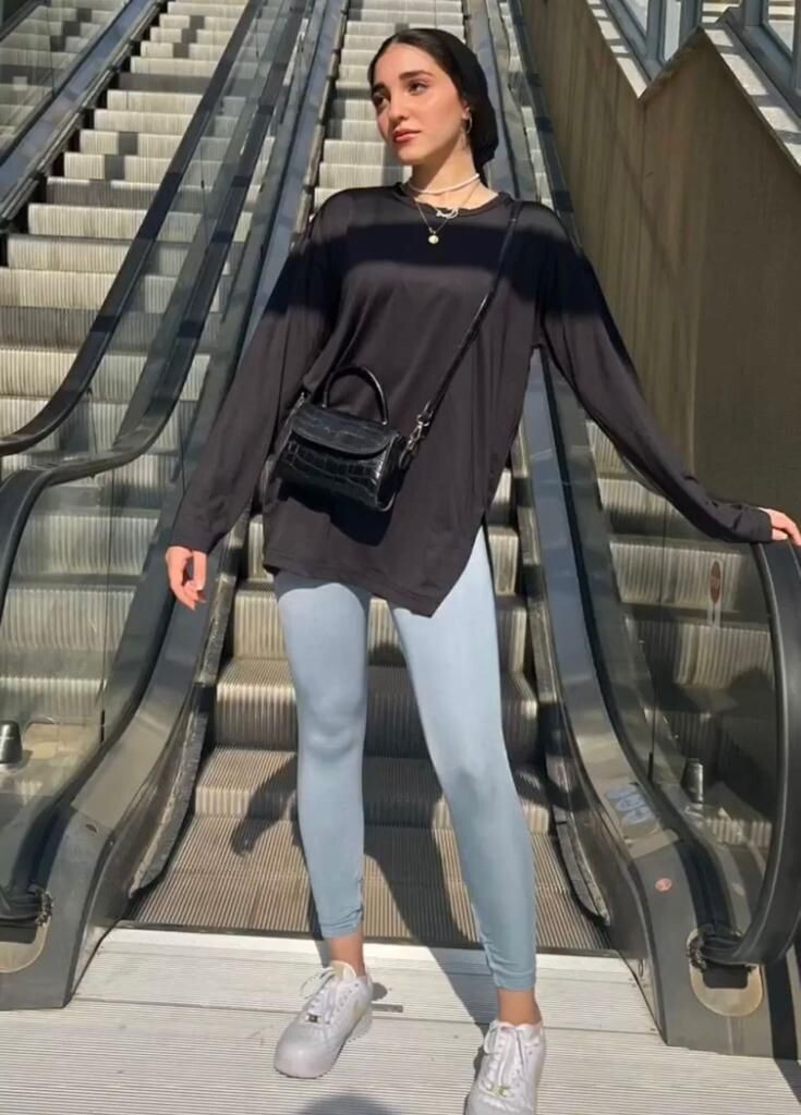 Longsleeved Oversized Black Shirt