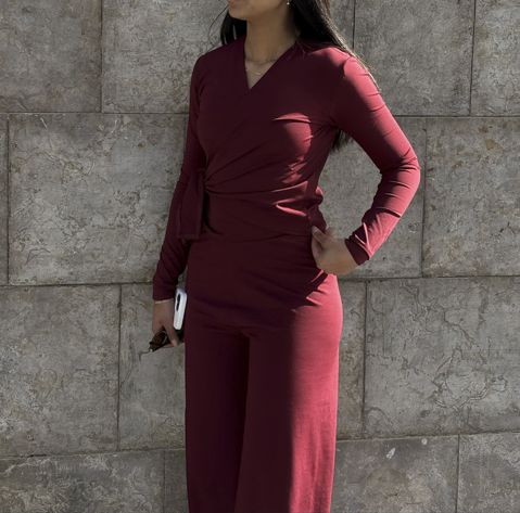 All Cherry Ballet WrapTop