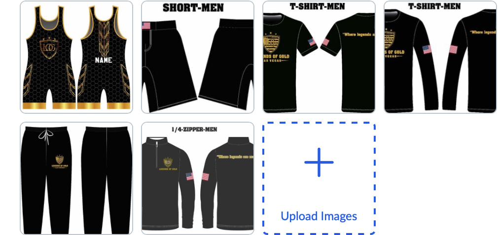 LEGENDS OF GOLD 2026 Folkstyle PACKAGE