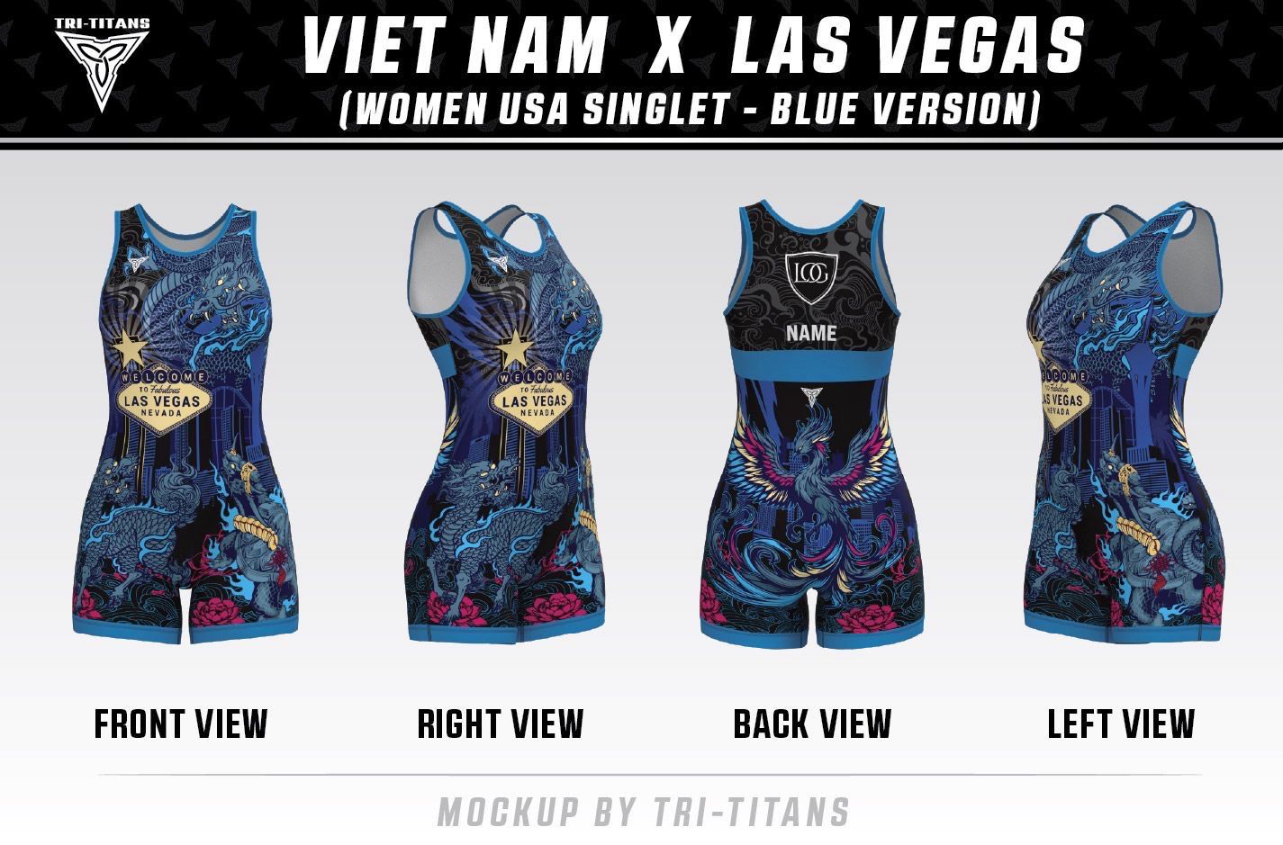 LOG Vegas x Vietnam Singlets