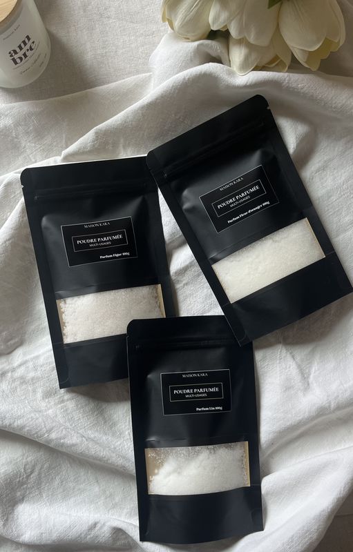 Poudre parfumée multi-usages