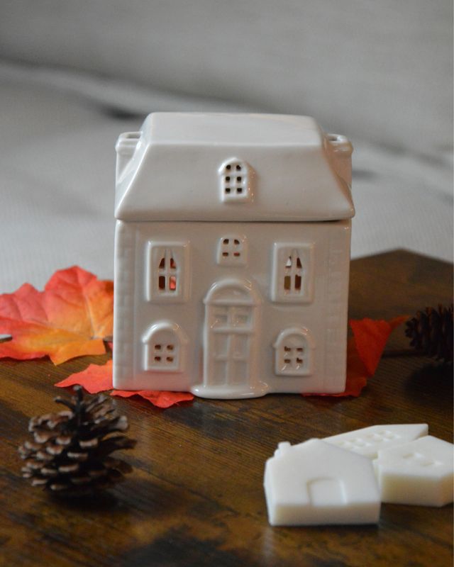 Brûle-parfum - Maison Blanche