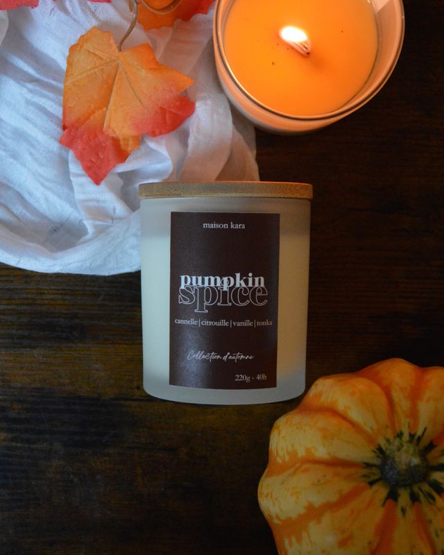 Bougie parfumée - Pumpkin Spice