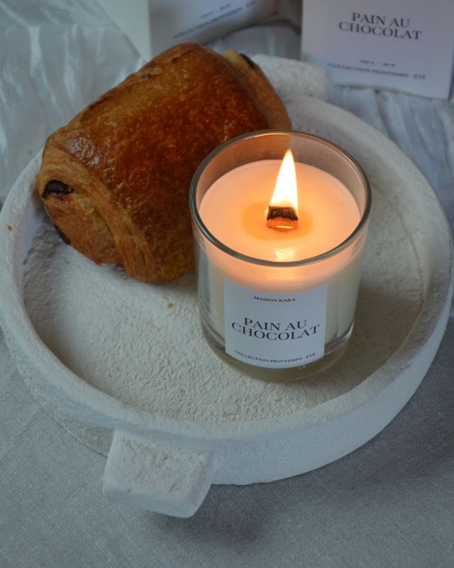 Bougie parfumée - Pain au Chocolat
