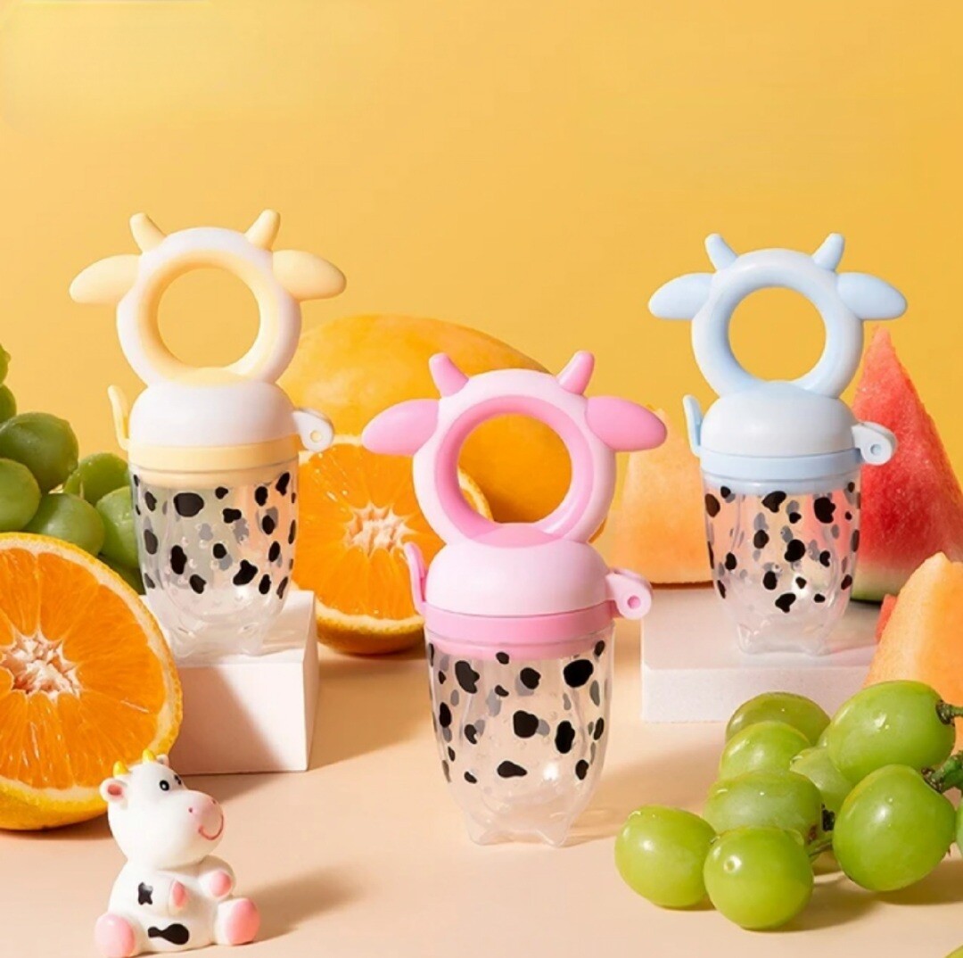 Cow Teething Toy Fruit Feeder