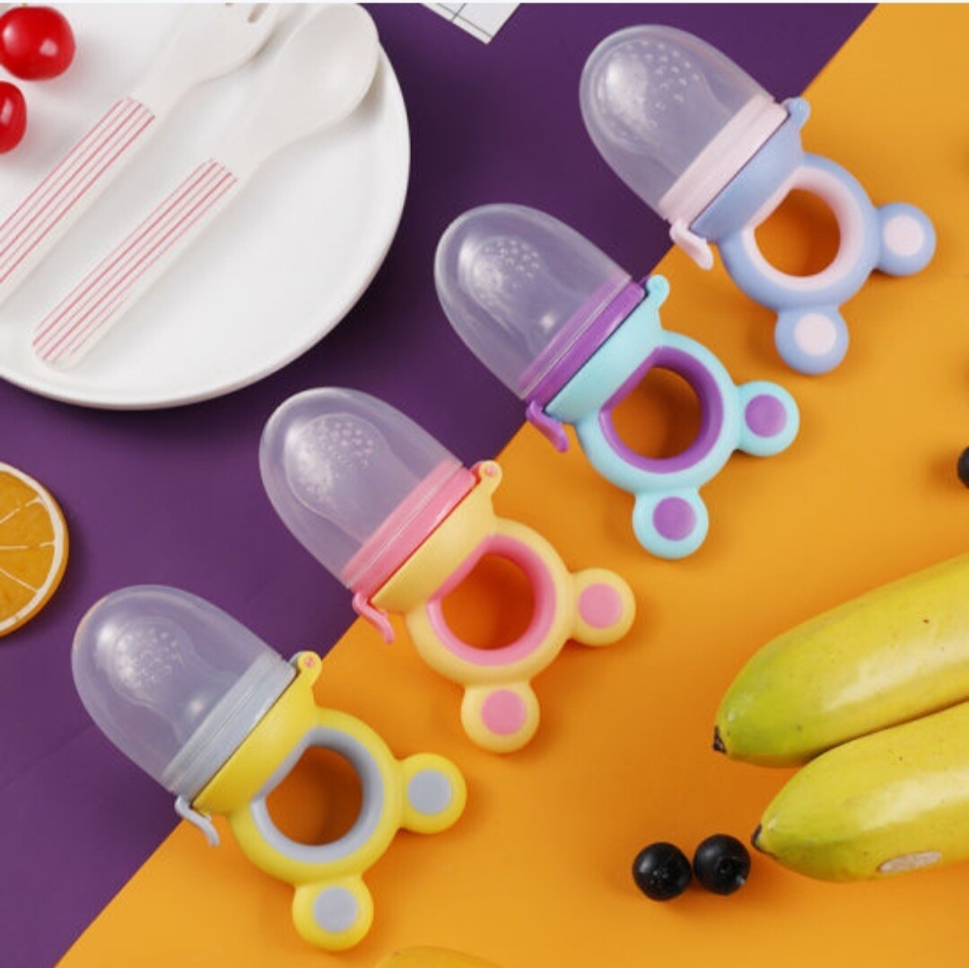 Bear Shape Silicone Fruit Feeder for Infant