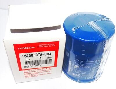 Honda Oil Filter 15400‐RTA‐003 C809 Honda City Civic CR-V Fit Fit Shuttle Grace Insight Vezel Freed Aria C-809